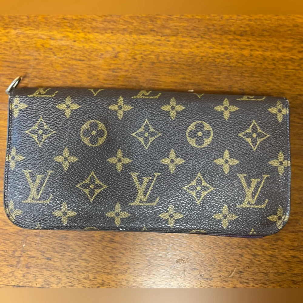 Louis Vuitton Long Wallet Monogram Insolite Violet Purple